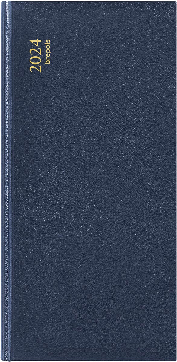 Brepols agenda Breprint Lima 6-talig, blauw, 2024 Brepols agenda Breprint Lima 6-talig, blauw, 2024
