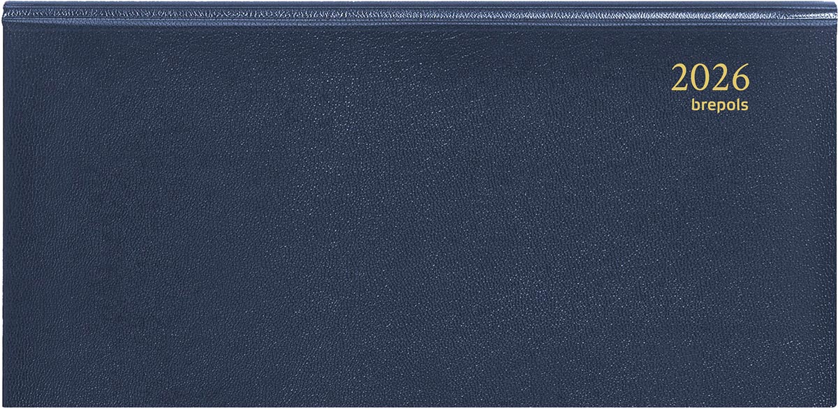 Brepols agenda Breprint Lima 6-talig, blauw, 2025-2026