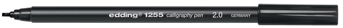 Edding kalligrafiepen e-1255 2,0 mm zwart afbeelding