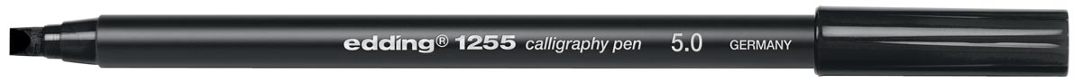 Edding kalligrafiepen e-1255 5,0 mm zwart afbeelding