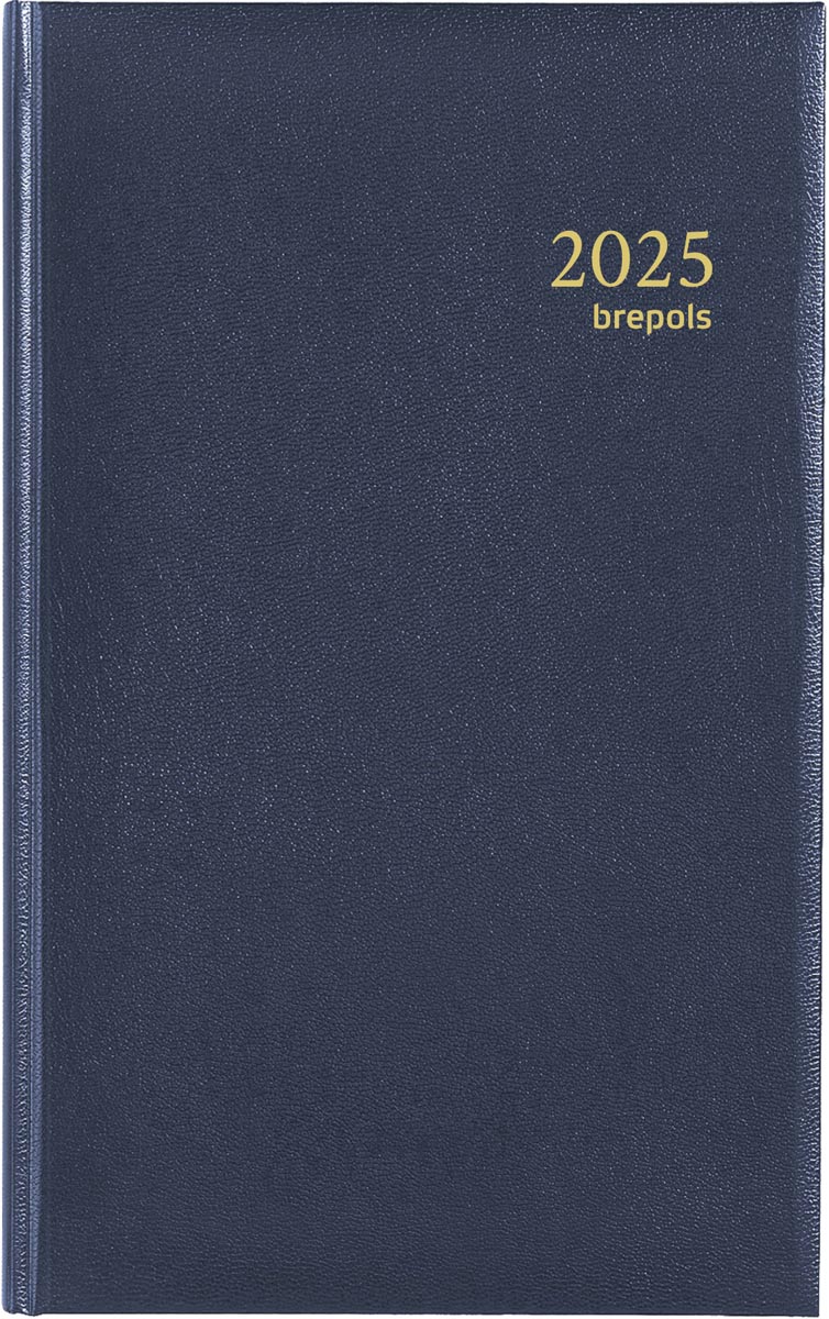 Brepols agenda Brefix Lima 6-talig, blauw, 2025