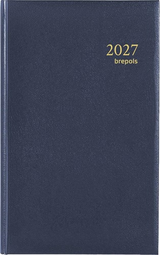 Brepols agenda Brefix Lima 6 langues, bleu, 2027