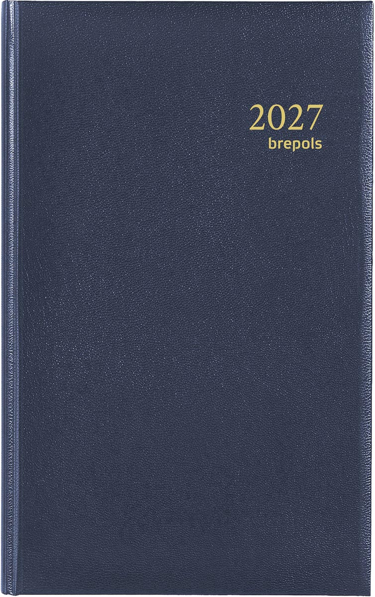 Brepols agenda Brefix Lima 6-talig, blauw, 2027