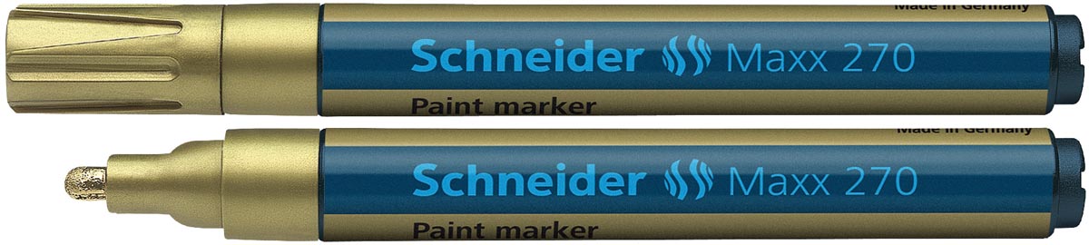 Schneider paint marker Maxx 270, goud