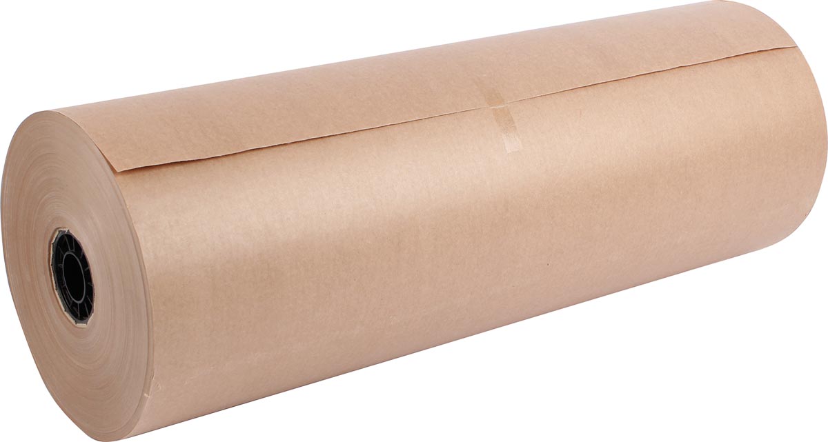 Inpakpapier op rol, 70 g/m², ft 280 m x 50 cm, kraft afbeelding