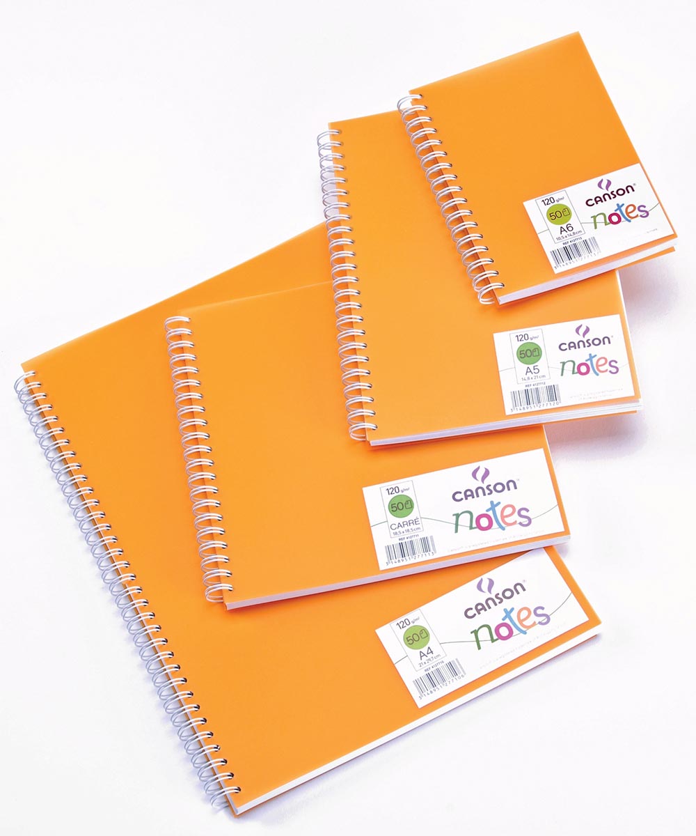 Canson schetsboek Notes, ft A4, oranje