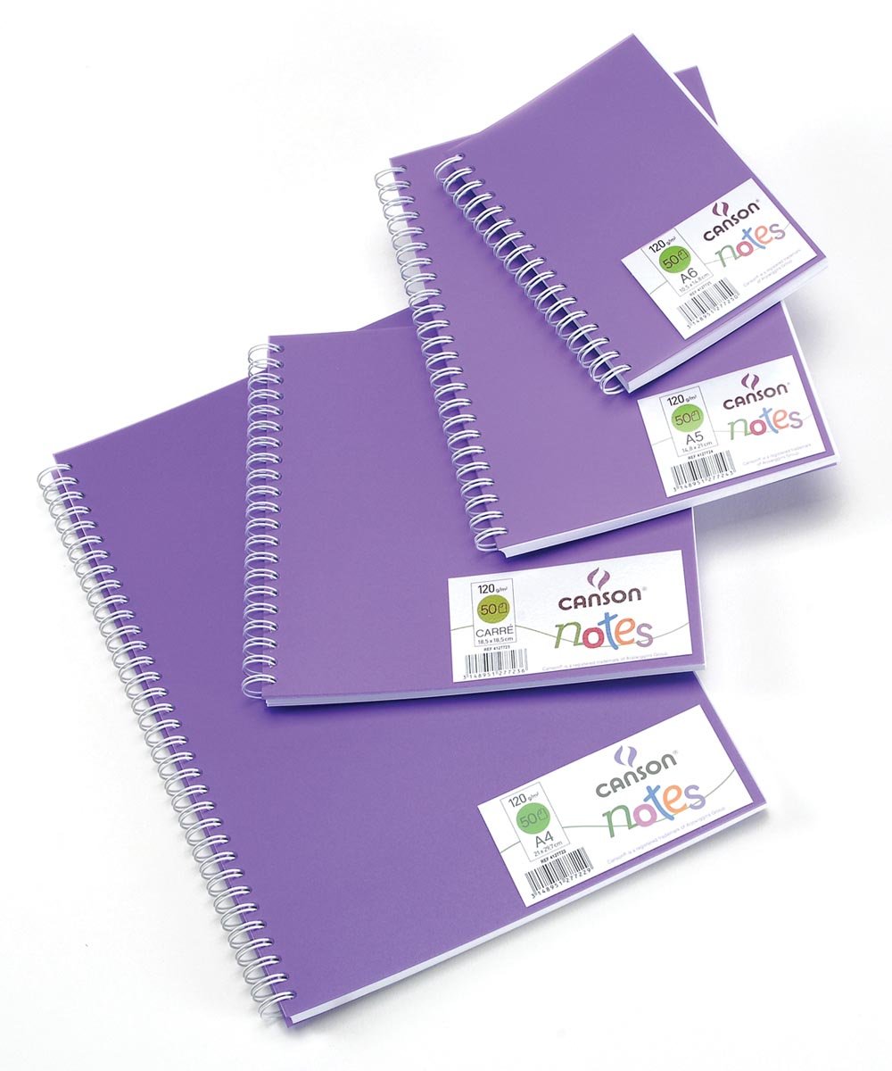 Canson schetsboek Notes, ft A5, violet