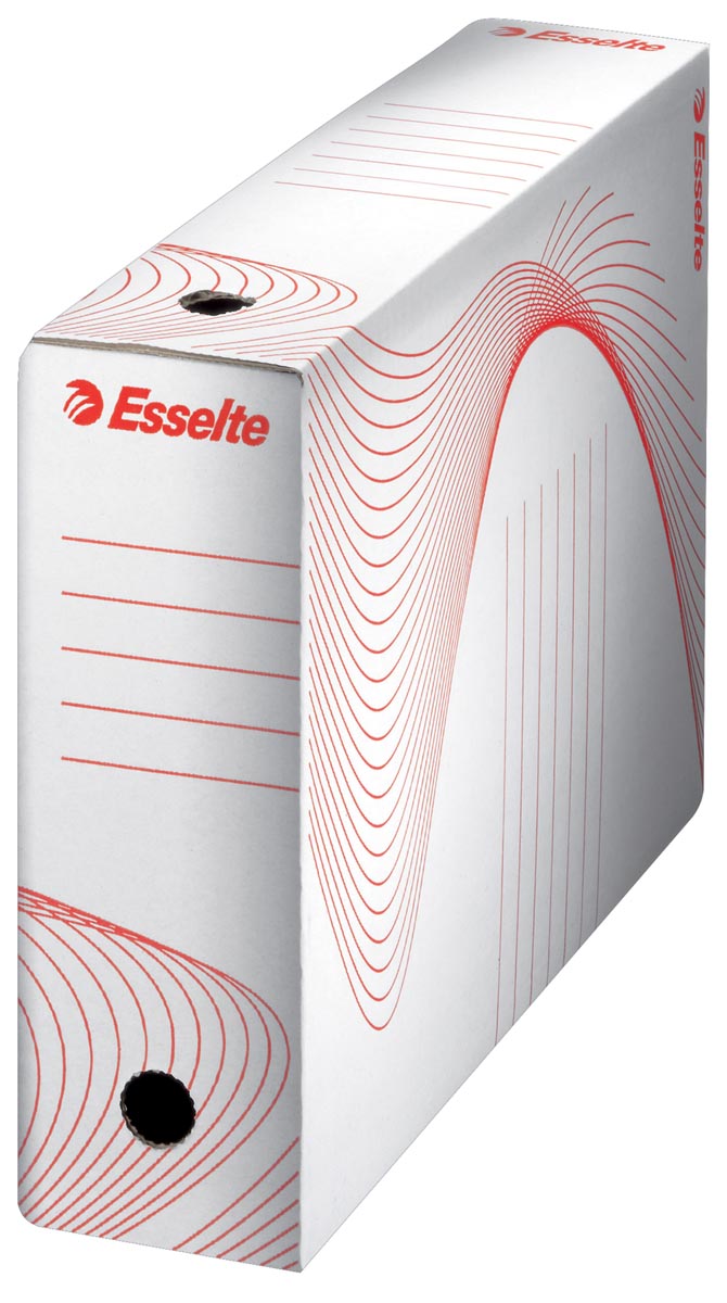 Esselte archiefdoos Boxy rug van 8 cm afbeelding