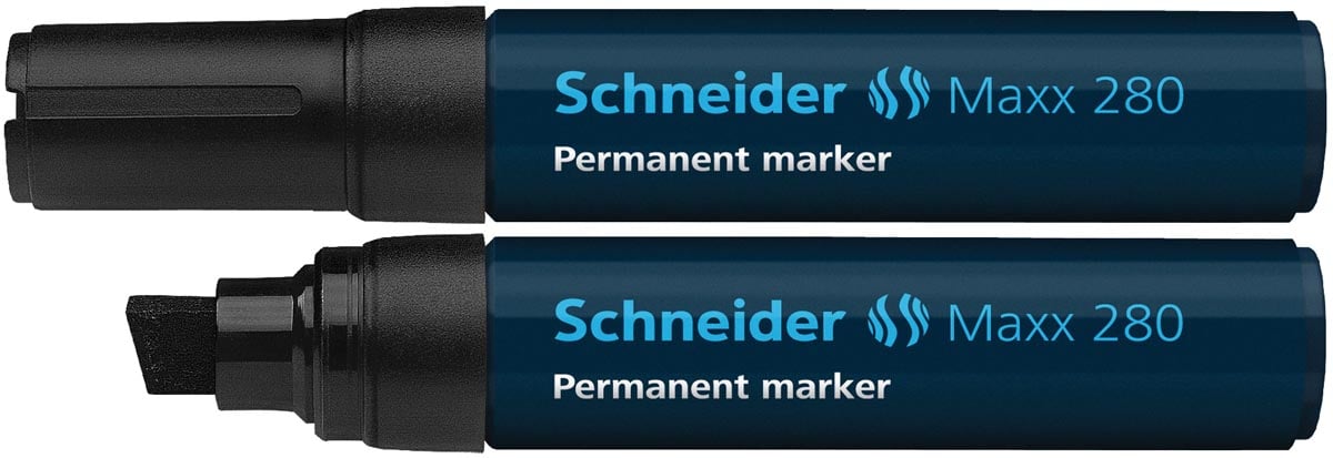 Schneider permanent marker Maxx 280 zwart afbeelding