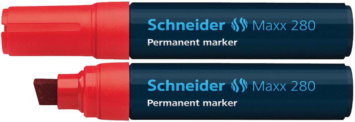 Schneider permanent marker Maxx 280 rood
