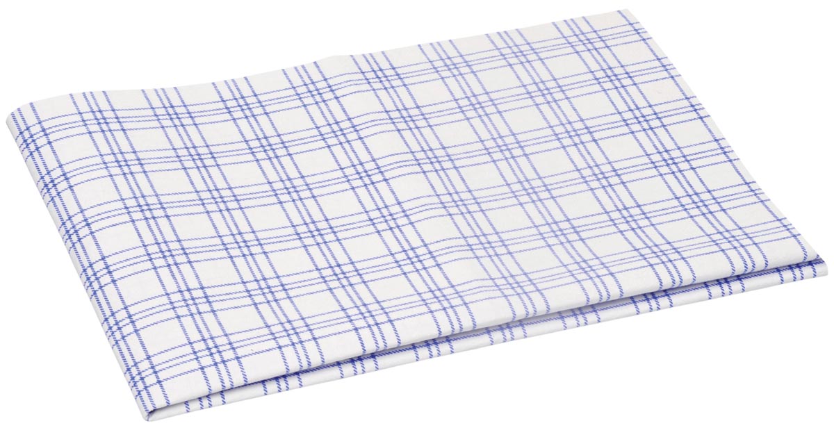 Vileda vaatdoek microvezel, wit/blauw, pak van 3 stuks afbeelding