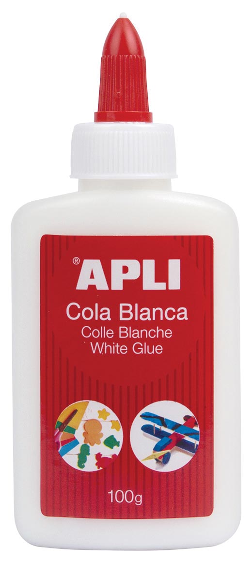 Apli witte lijm 100 g afbeelding