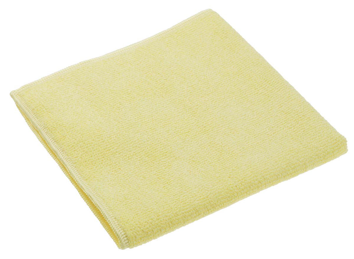 Vileda microvezeldoek MicroTuff, geel, pak van 5 stuks