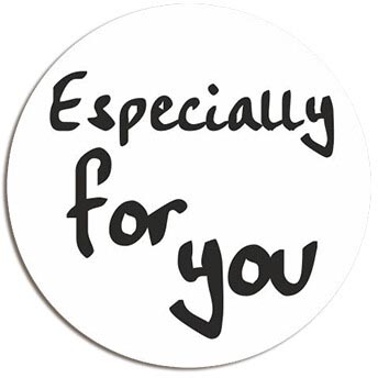 Etiket bedrukt, op rol, diameter 39 mm, 500 stuks, Especially 4 You