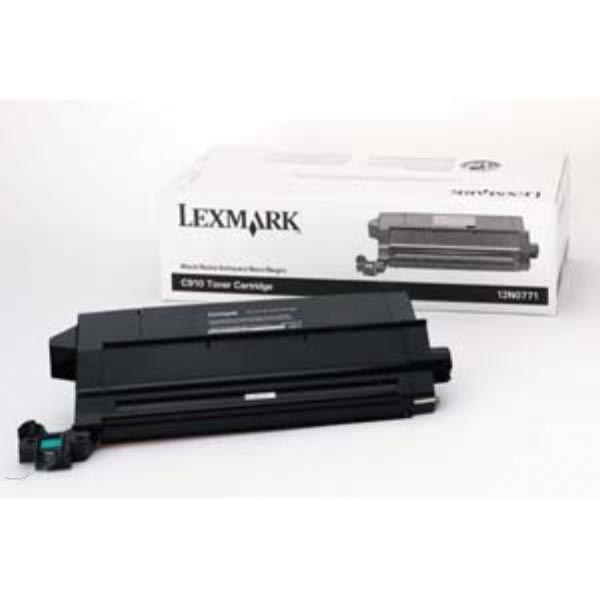 Lexmark Toner Kit zwart - 14000 pagina's - 12N0771