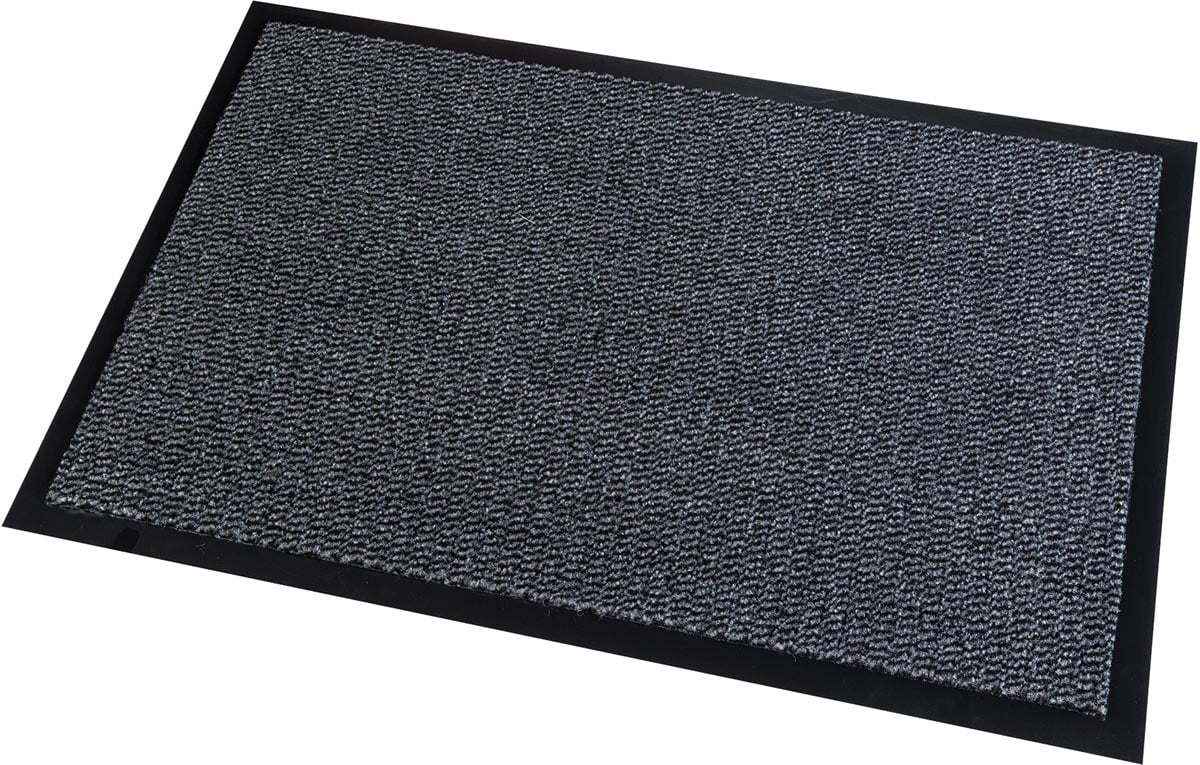 Vloermat Voor Tapijt Ft 60 X 90 Cm Grijs huismerk kopen in de aanbieding Vloermat Voor Tapijt Ft 60 X 90 Cm Grijs huismerk kopen in de aanbieding
