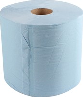 Tork Industrial Heavy Duty poetspapier rol, 3-laags, systeem W1/W2, blauw, pak van 2 rollen-2