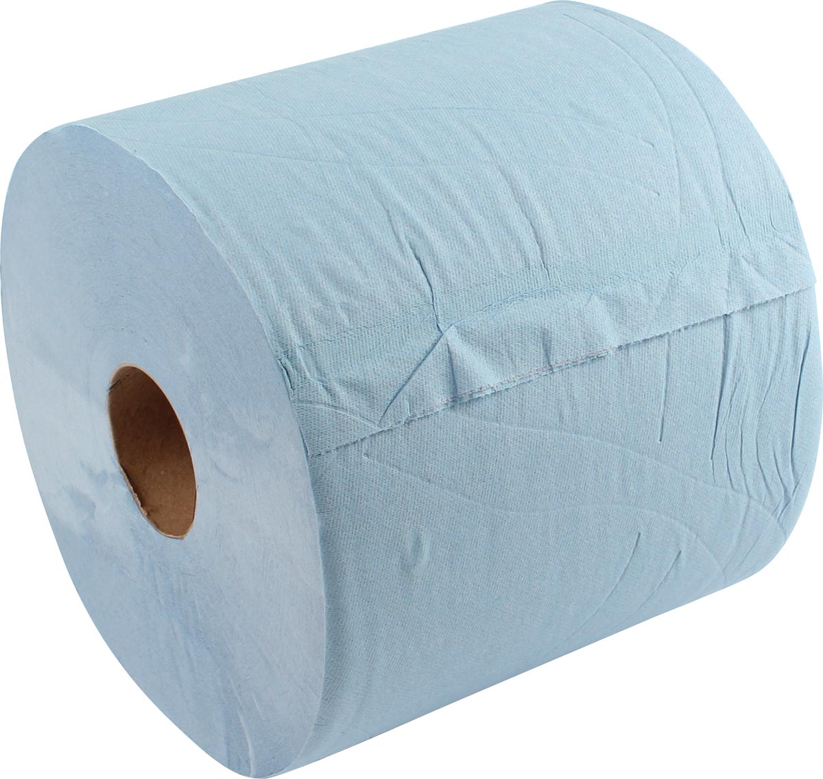 Tork Industrial Heavy Duty poetspapier rol, 3-laags, systeem W1/W2, blauw, pak van 2 rollen afbeelding