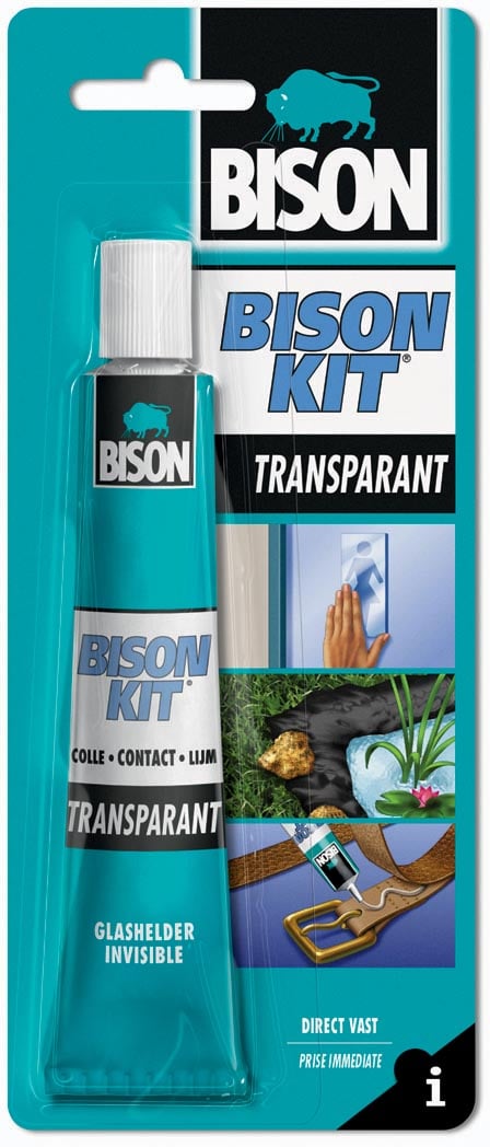 Afbeelding van Bison kit contactlijm Transparant