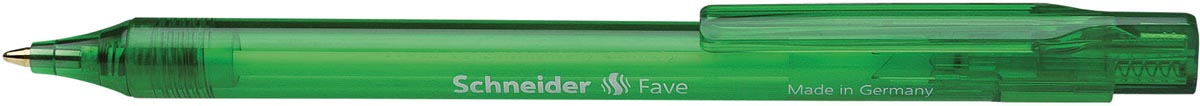 Schneider Balpen Fave, medium penpunt, groen