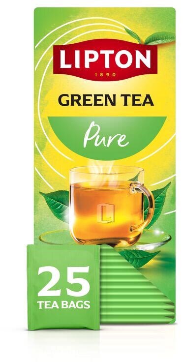 Lipton thee Feel Good Selection, Groene thee, doos van 25 zakjes