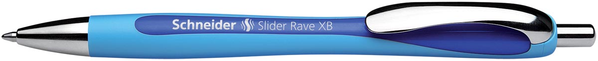 Schneider balpen Slider Rave, extra breed, blauwe inkt, blauw afbeelding