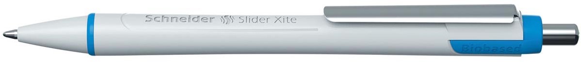 Balpen Schneider Slider Edge extra breed lichtblauw Balpen Schneider Slider Edge extra breed lichtblauw