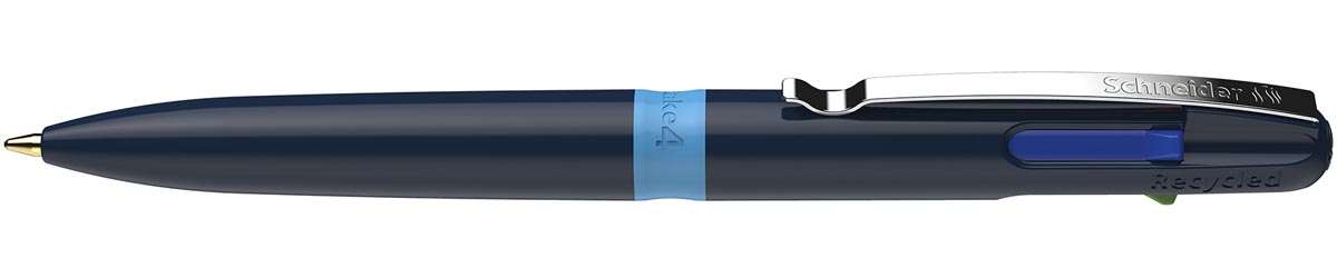 Schneider 4-kleurenbalpen Take 4, medium, donkerblauw/lichtblauw afbeelding
