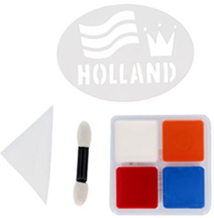 Oranje schminkset