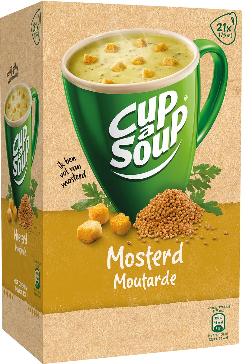 Cup-a-Soup mosterd, pak van 21 zakjes afbeelding