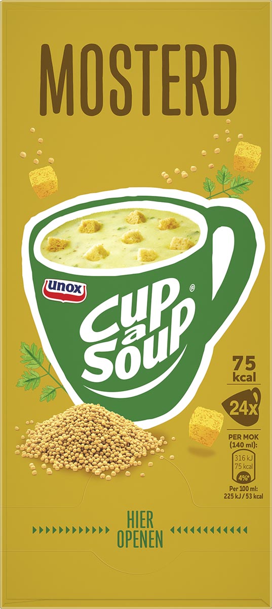 Cup-a-Soup mosterd, pak van 24 zakjes afbeelding