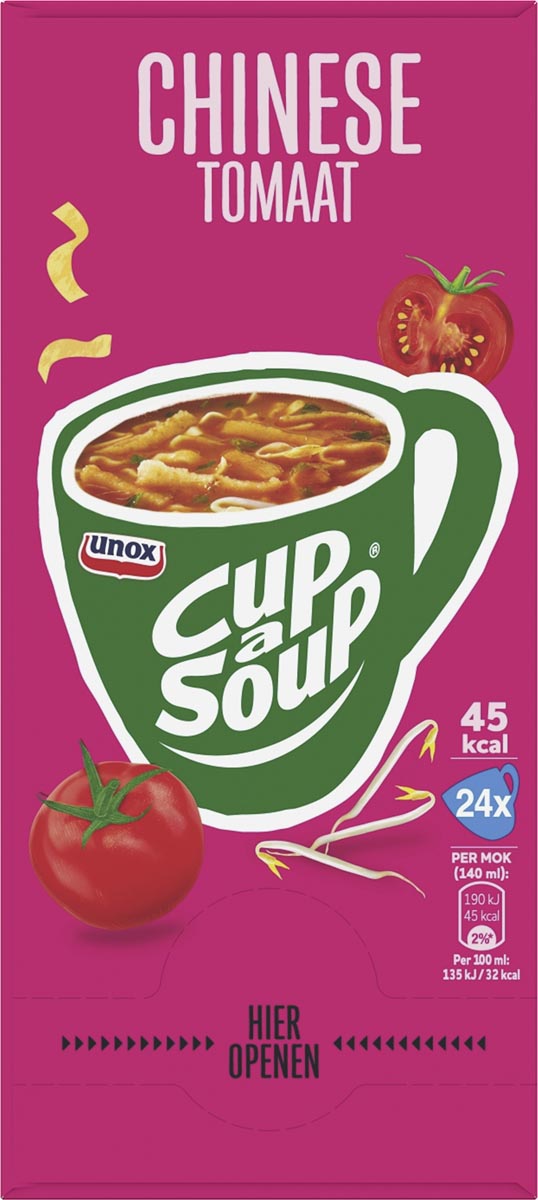 Cup-a-Soup chinese tomaat, pak van 24 zakjes afbeelding