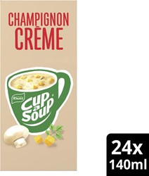 Knorr Cup-a-Soup champignons crème, paquet de 24 sachets