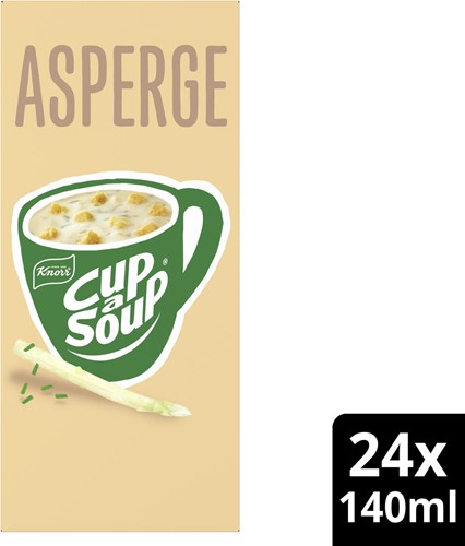 Knorr Cup-a-Soup asperge, paquet de 24 sachets