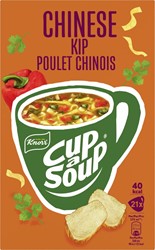 Knorr Cup-a-Soup poulet chinois, paquet de 21 sachets