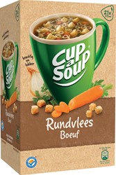 Knorr Cup-a-Soup viande de boeuf, paquet de 21 sachets