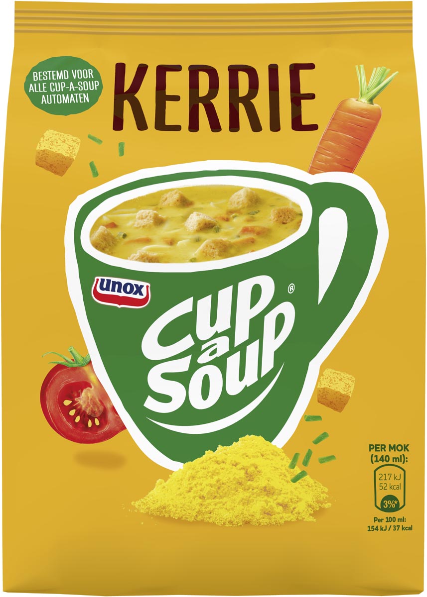 Cup-a-Soup vending, kerrie, 140 ml, zak van 40 porties afbeelding