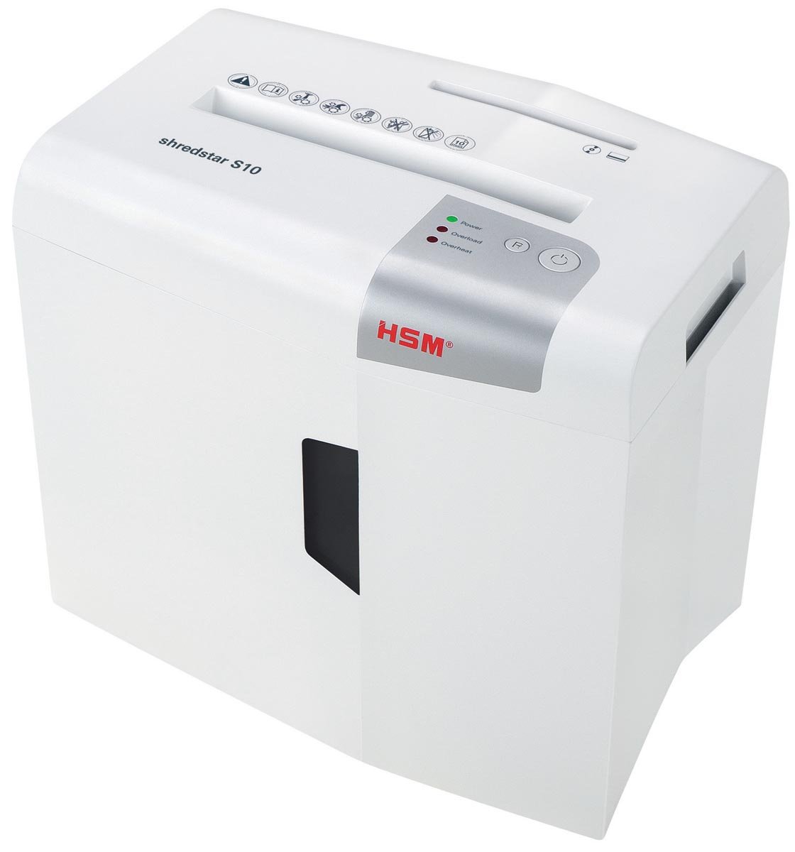 HSM shredstar S10 papiervernietiger, 6 mm afbeelding
