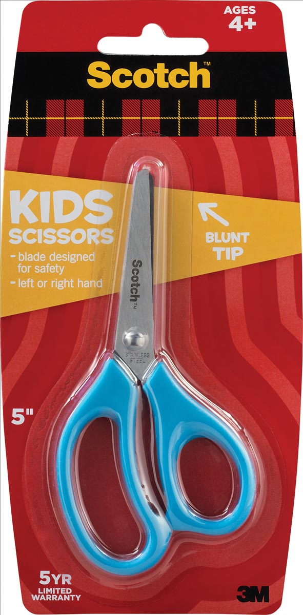 Scotch schaar Kids, botte punt, 12 cm, geassorteerde kleuren afbeelding
