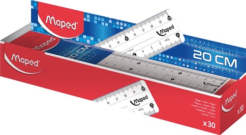 Maped lat Essentials 146 20 cm - dubbele graduatie-2
