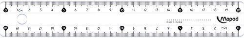 Maped lat Essentials 146 20 cm - dubbele graduatie