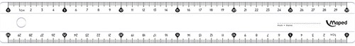 Maped lat Essentials 146 30 cm eco - dubbele graduatie