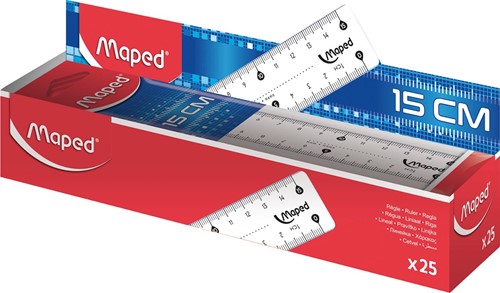 Maped latte Essentials 146, 15 cm, double graduation-2