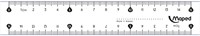 Maped latte Essentials 146, 15 cm, double graduation