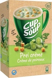 Cup-a-Soup prei crème met kaas croutons, pak van 21 zakjes