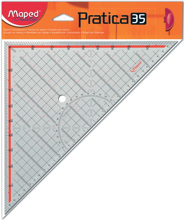 Maped geodriehoek Practica