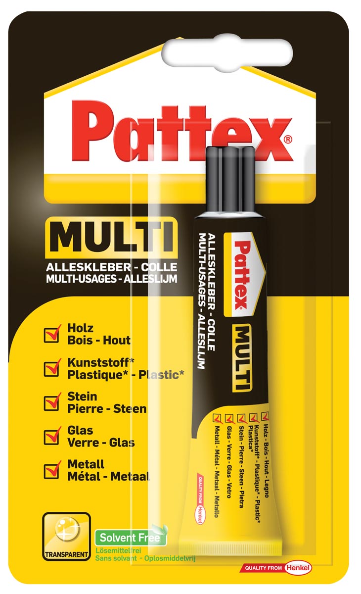 Pattex alleslijm Multi, tube van 20 g afbeelding
