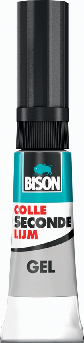 Bison secondelijm, tube van 3 g, op blister afbeelding