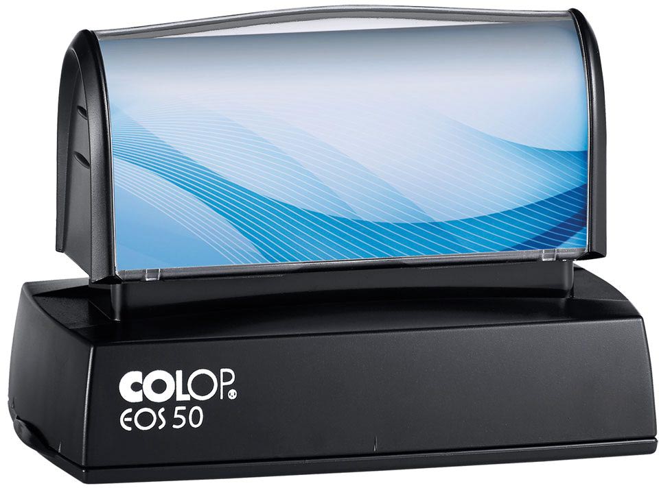 Colop doe-het-zelf stempel kit EOS 50 Express, blauw