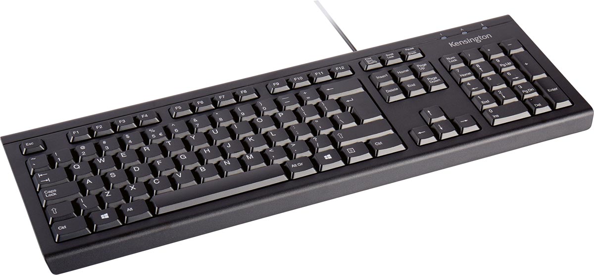 Kensington ValuKeyboard toetsenbord zwart, qwerty Kensington ValuKeyboard toetsenbord zwart, qwerty